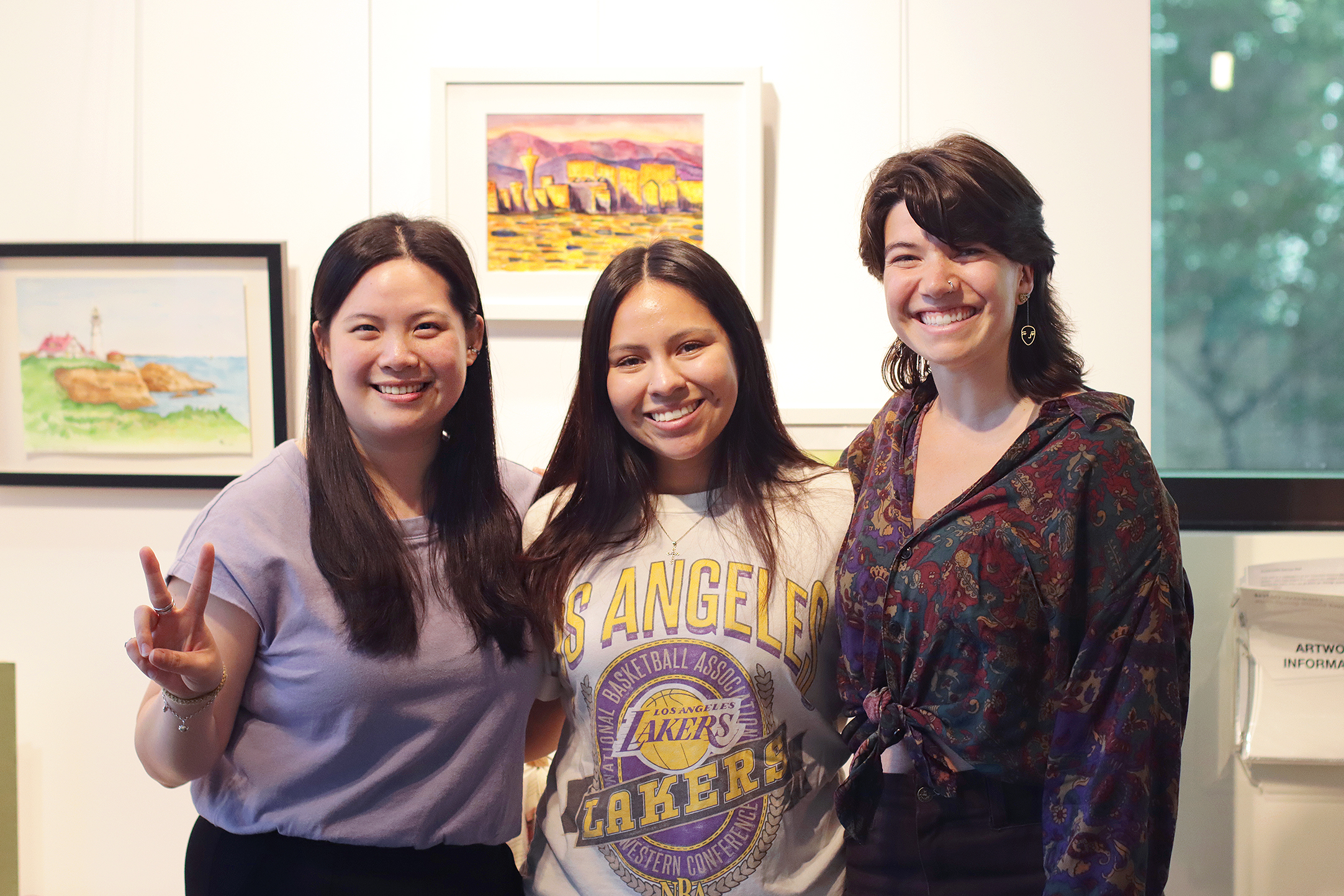Interns from Path with Art's Spring 2025 Programs cohort.