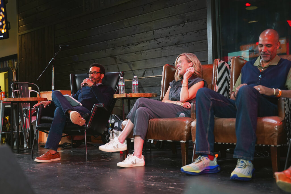 Path with Art convenes with educators, artists, and other community leaders at KEXP during a Mental Health Awareness Month event.