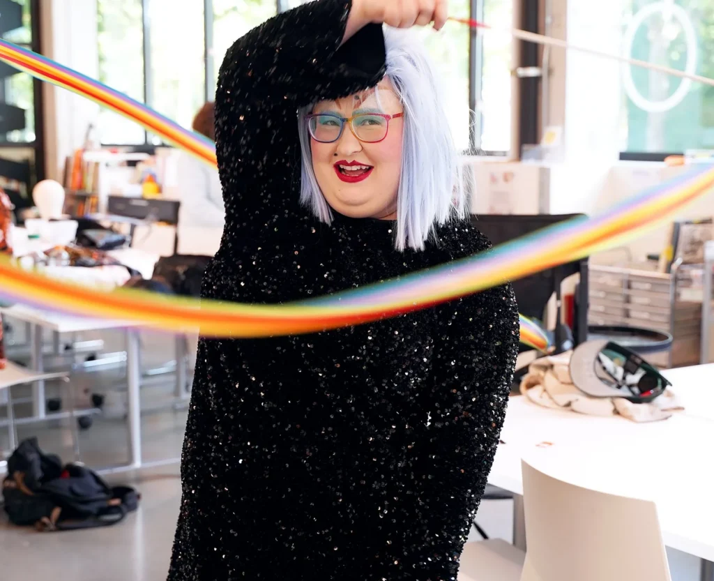 Image of Berry in PwA’s 2025 Drag Camp class