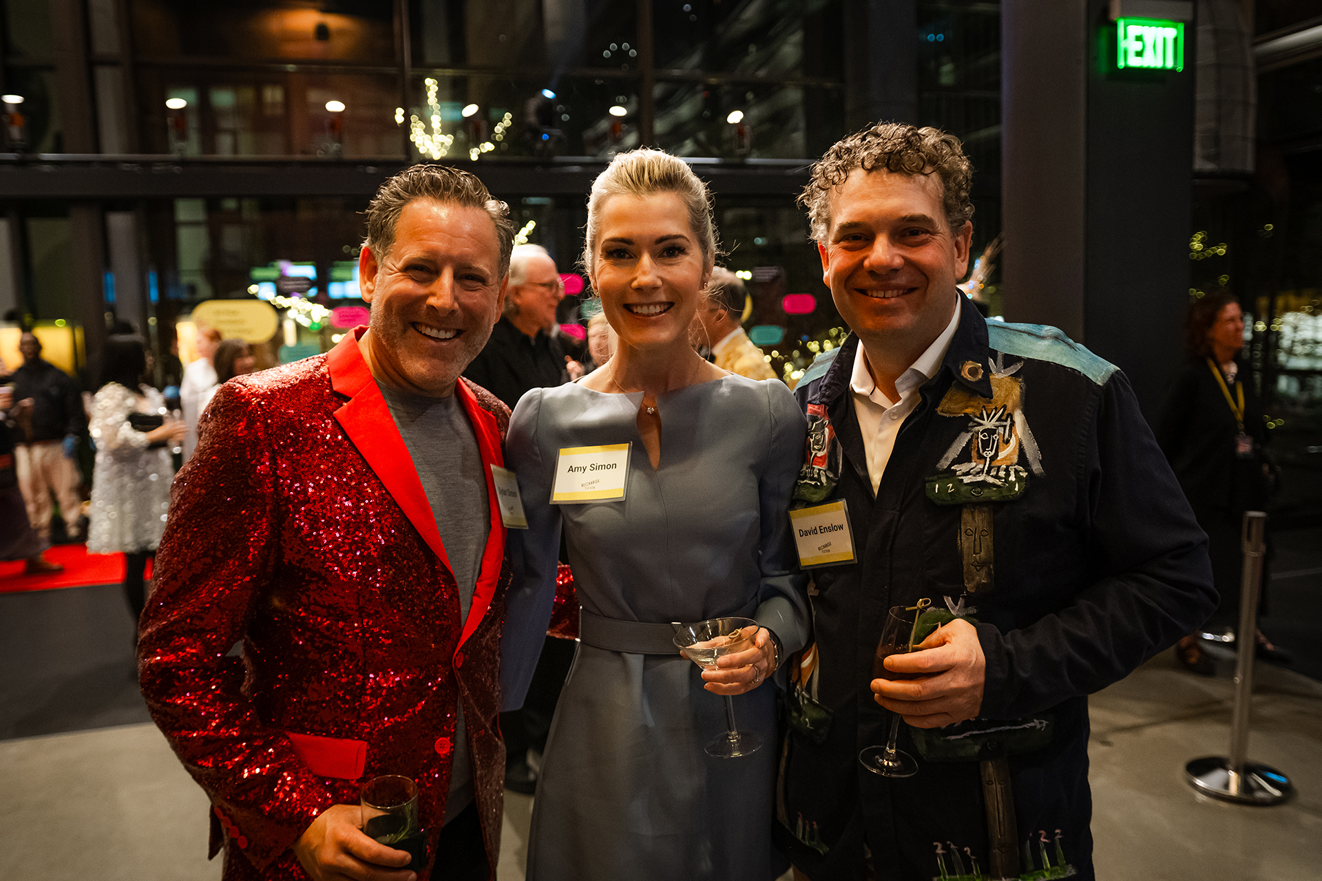 Guests dressed to the nines sparkle at the 2025 Art for All Ball.